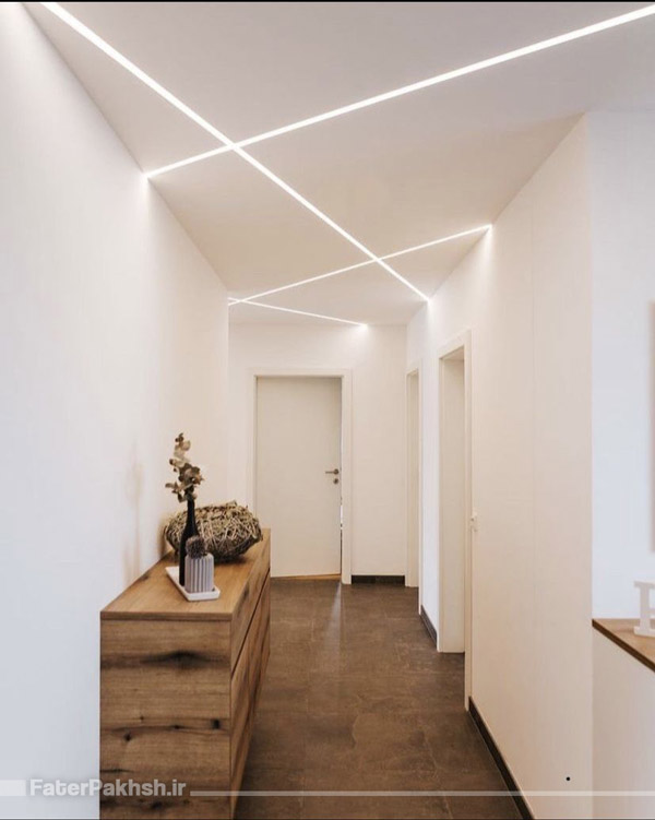 لاین نوری جذاب سقفی