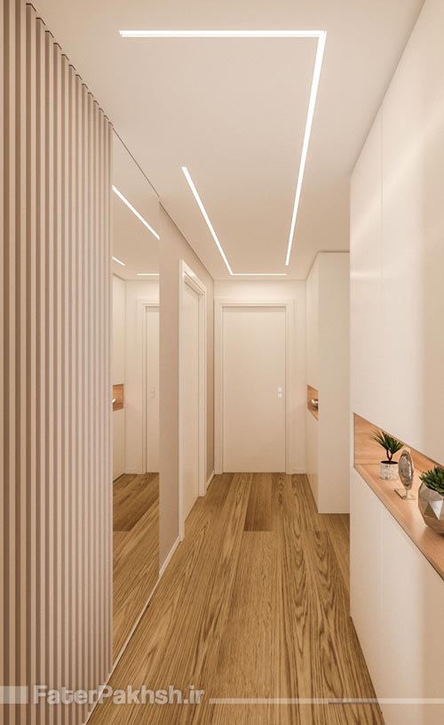 لاین نوری جذاب سقفی