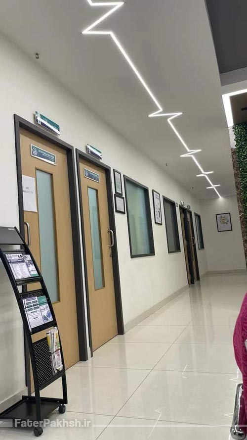 لاین نوری جذاب سقفی