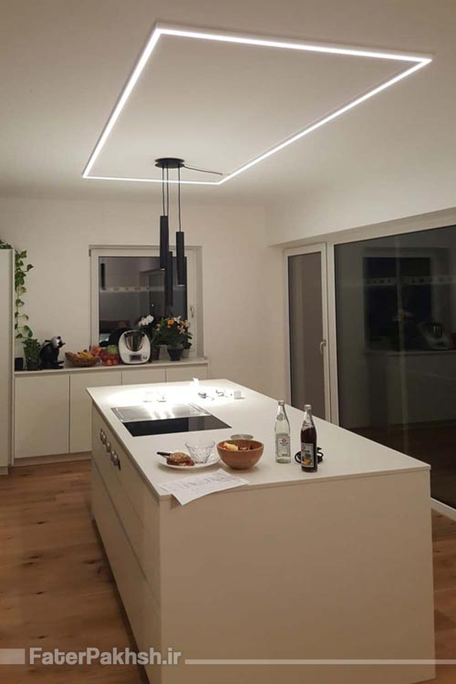 لاین نوری جذاب سقفی