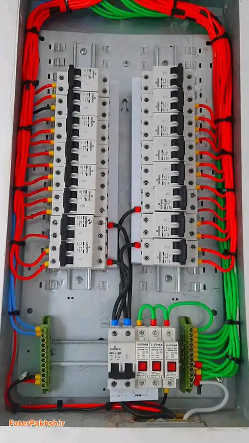 ۱۲ نمونه تابلو برق